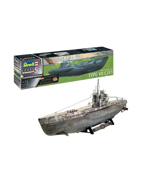 German Submarine Type VII C/41, 1/72 - Revell 05163