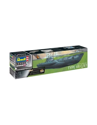[NO_DESC] German Submarine Type VII C/41, 1/72 - Revell 05163