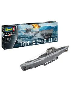 German Submarine Type IX C/40 (U190), 1/144 - Revell 5167