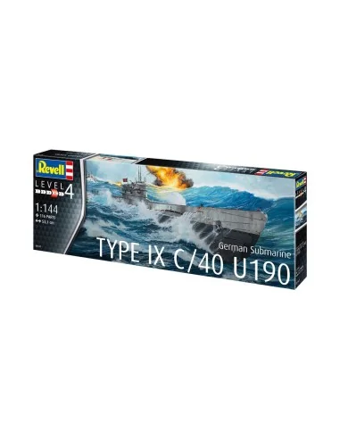 German Submarine Type IX C/40 (U190), 1/144 - Revell 5167