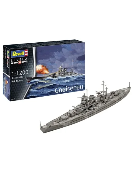 [NO_DESC] Gneisenau, 1/1200 - Revell 05181
