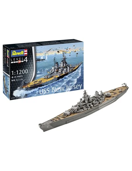 [NO_DESC] USS New Jersey, 1/1200 - Revell 05183