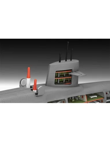 [NO_DESC] S.S.B. Abraham Lincoln with Interior, 1/253 - Revell 05185