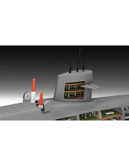 S.S.B. Abraham Lincoln with Interior, 1/253 - Revell 05185