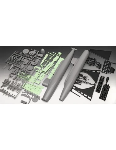 S.S.B. Abraham Lincoln with Interior, 1/253 - Revell 05185