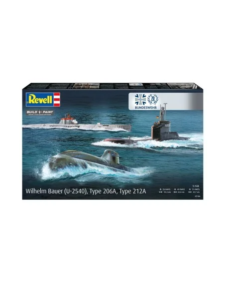 [NO_DESC] 70 Jahre Bundeswehr:Wilhelm Bauer, Type 206A, Class2, 1/1...