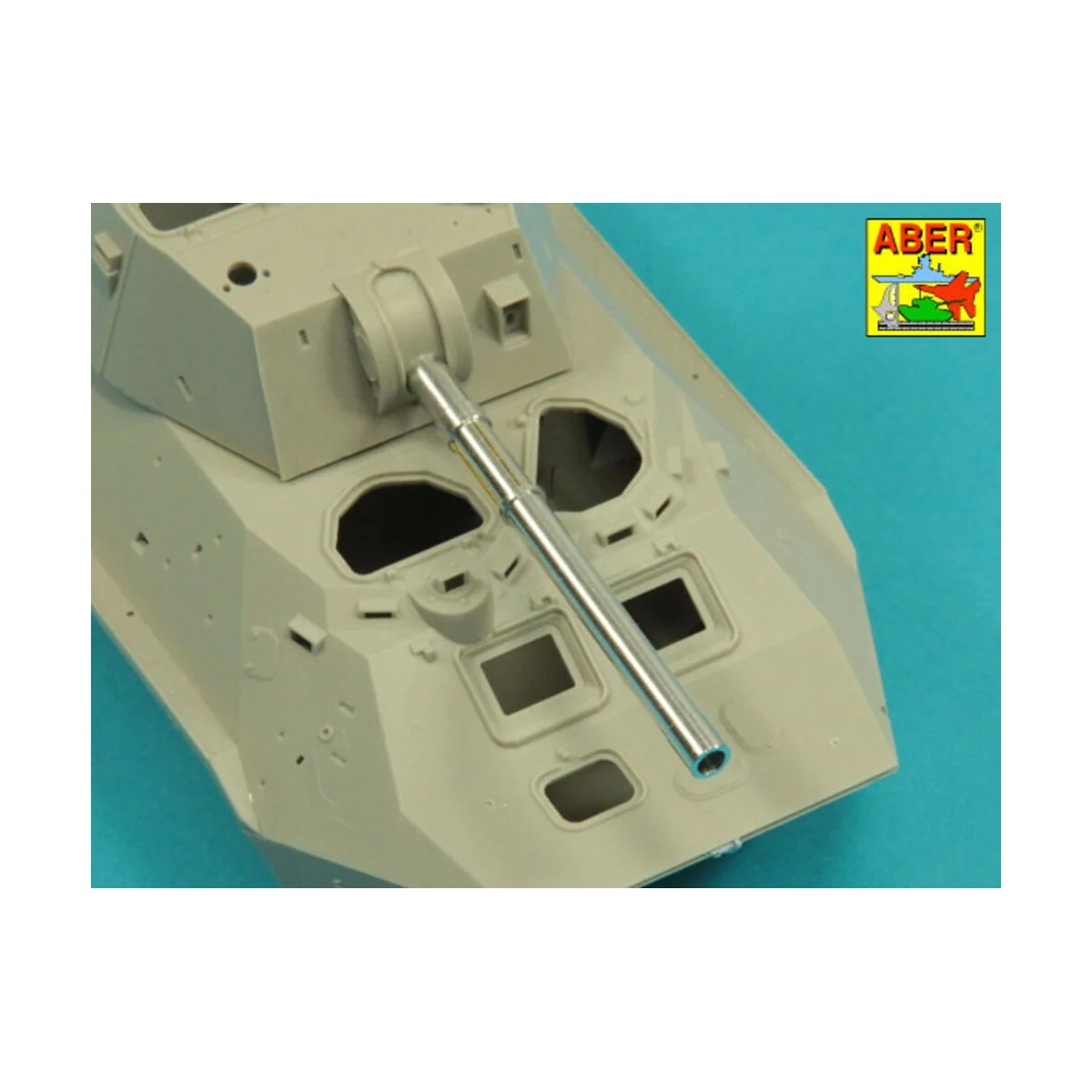 120mm 2A60 barrel for Russian 2S23 Nona - Aber Models 35 L-308