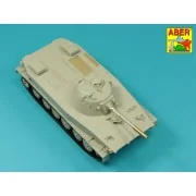 76, 2 mm D-56T barrel for Russian PT-76 mod.1951, 1/35 - Aber Model...