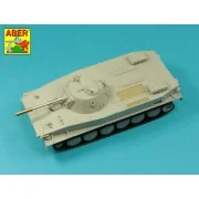 76, 2 mm D-56T barrel for Russian PT-76 mod.1951, 1/35 - Aber Model...