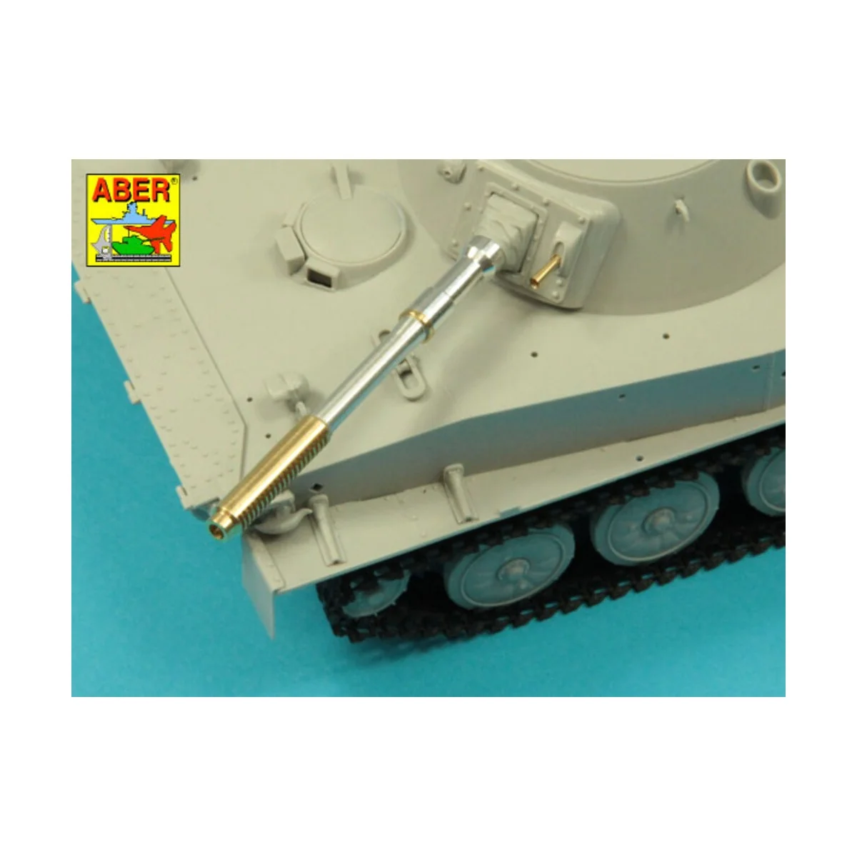76, 2 mm D-56T barrel for Russian PT-76 mod.1951, 1/35 - Aber Model...