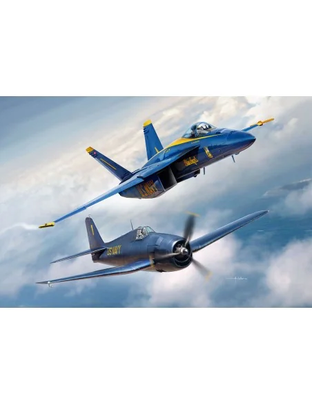 [NO_DESC] Geschenkset Blue Angels - 80 Jahre, 1/72 - Revell 05613