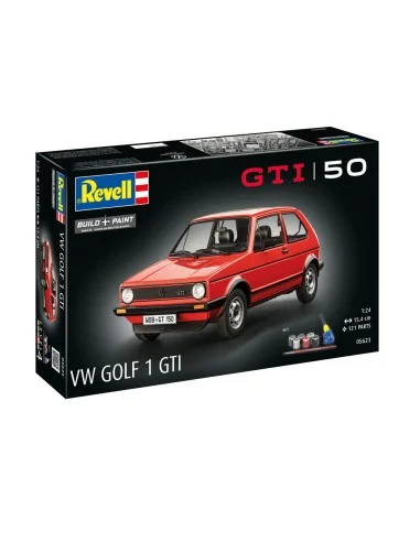 [NO_DESC] Geschenkset 50 Jahre VW Golf 1 GTi, 1/24 - Revell 05623