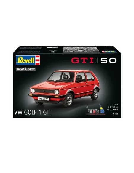 Geschenkset 50 Jahre VW Golf 1 GTi, 1/24 - Revell 05623