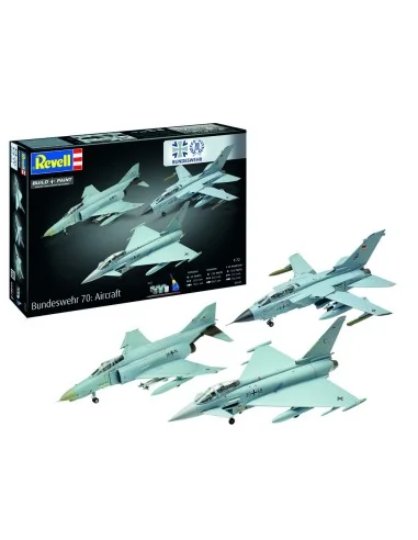 Geschenkset 70 Jahre Bundeswehr: Airplanes, 1/72 - Revell 05627