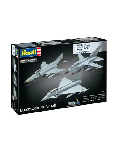 Geschenkset 70 Jahre Bundeswehr: Airplanes, 1/72 - Revell 05627