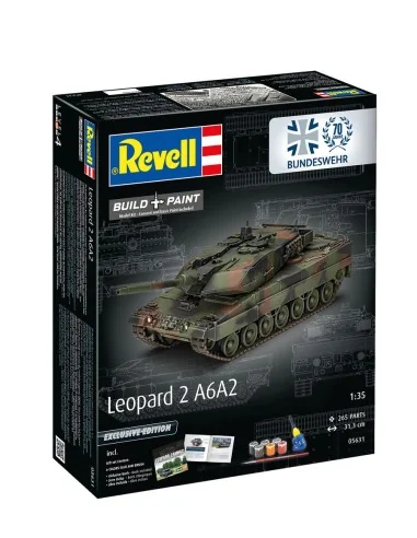 70 Jahre Bundeswehr: Leopard 2 A6A2 Exclusive Edi, 1/35 - Revell 05631