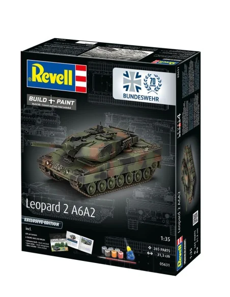 70 Jahre Bundeswehr: Leopard 2 A6A2 Exclusive Edi, 1/35 - Revell 05631