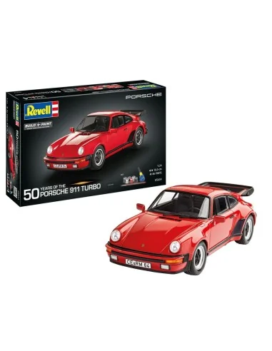Geschenkset Porsche 911 Turbo 50th Anniversary, 1/24 - Revell 05634