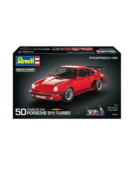 Geschenkset Porsche 911 Turbo 50th Anniversary, 1/24 - Revell 05634