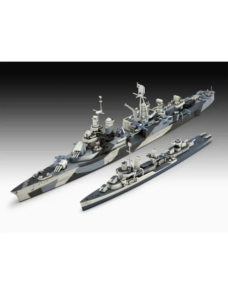 Pacific Warriors (USS Fletcher & USS Indianapolis), 1/700 - Revell ...
