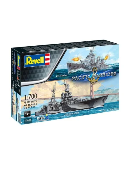Pacific Warriors (USS Fletcher & USS Indianapolis), 1/700 - Revell ...
