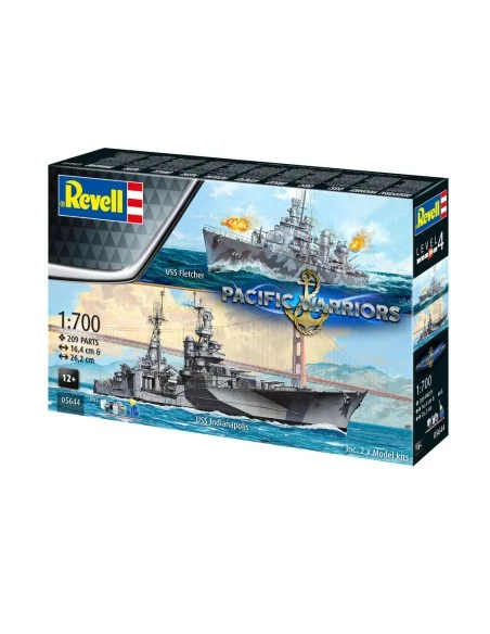 Pacific Warriors (USS Fletcher & USS Indianapolis), 1/700 - Revell ...