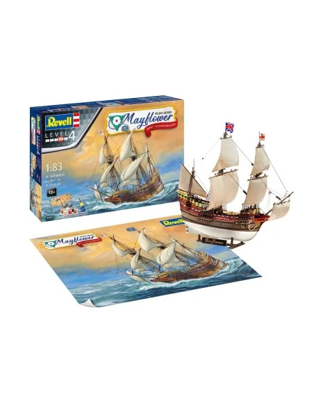 Mayflower - 400th Anniversary, 1/83 - Revell 05684