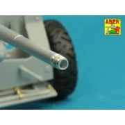 Barrel for 6 pdr Mk.IV (57mm) A/T Gun with ball muzzle brake, 1/35 ...