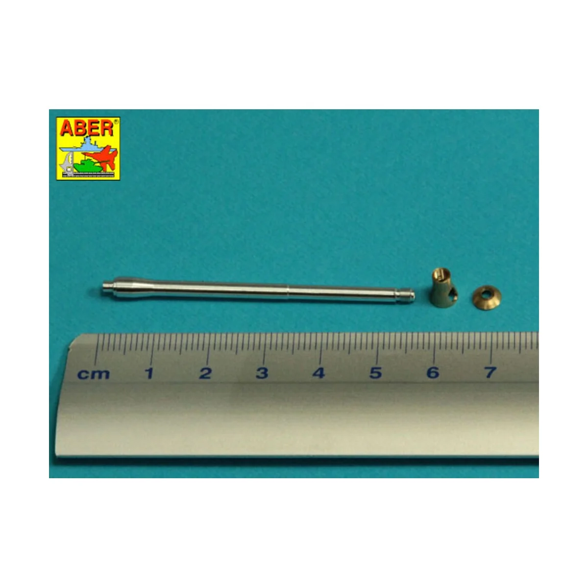 Barrel for 6 pdr Mk.IV (57mm) A/T Gun with ball muzzle brake, 1/35 ...