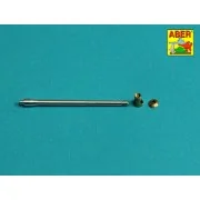 Barrel for 6 pdr Mk.IV (57mm) A/T Gun with ball muzzle brake, 1/35 ...