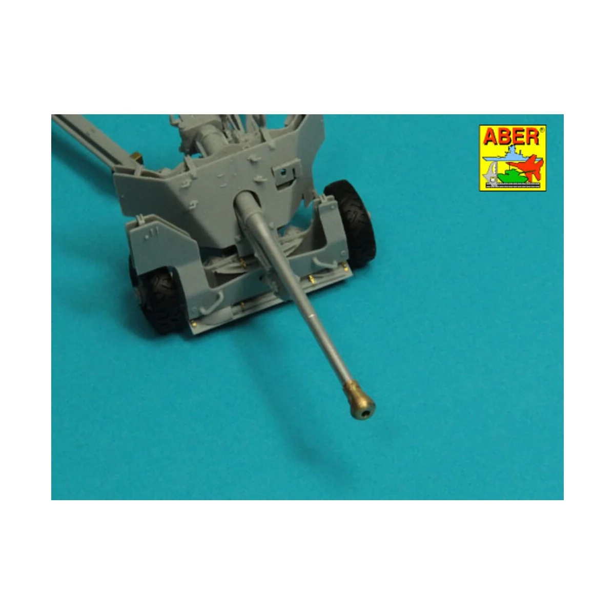 Barrel for 6 pdr Mk.IV (57mm) A/T Gun with ball muzzle brake, 1/35 ...