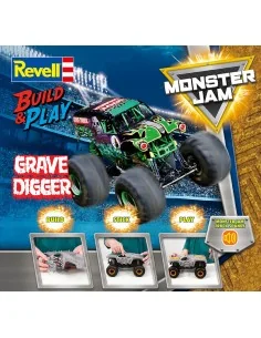 Build & Play: Monster Jam Grave Digger, 1/25 - Revell 06560