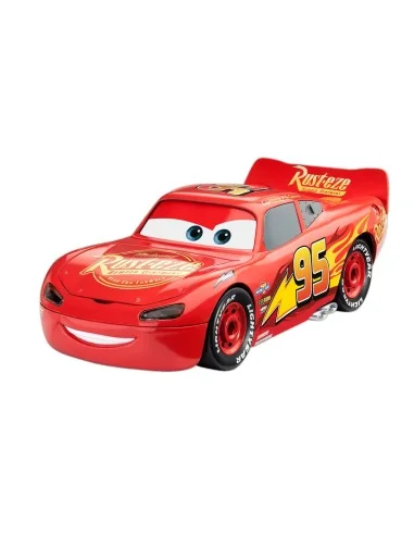 Lightning McQueen Disney-Cars Auto mit Licht&Sound, 1/20 - Revell 0...
