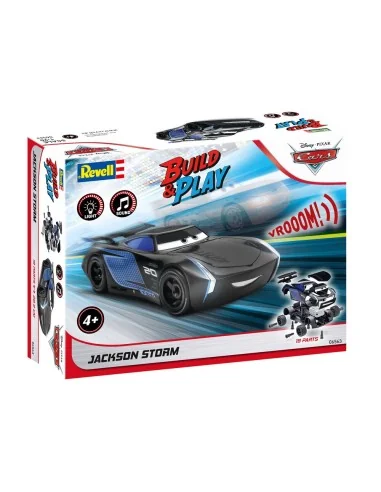 Jackson Storm Disney-Cars Auto mit Licht & Sound, 1/20 - Revell 06563