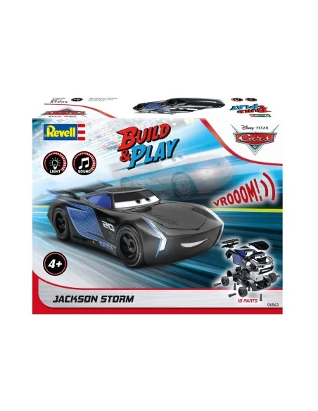 Jackson Storm Disney-Cars Auto mit Licht & Sound, 1/20 - Revell 06563