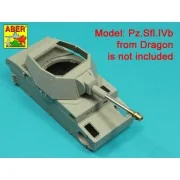 Germ. 10, 5 cm L/28 Barrel for Pz.Sfl.IVb or Heuschrecke Ivb, 1/35 ...