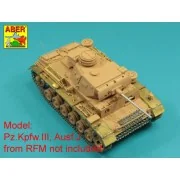 Germ.50mm KwK39L/60 Barrel Pz.Kpfw.IIIAusfJ, L,M. - Aber Models 35 ...