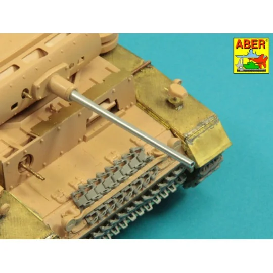 Germ.50mm KwK39L/60 Barrel Pz.Kpfw.IIIAusfJ, L,M. - Aber Models 35 ...
