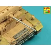 Germ.50mm KwK39L/60 Barrel Pz.Kpfw.IIIAusfJ, L,M. - Aber Models 35 ...