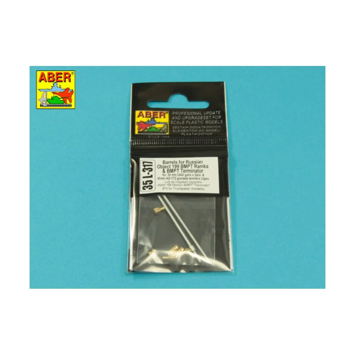 Set of barrels for BMPT Object 199 “Ramka” &Terminator 2 x 2A45 mm,... Set of barrels for BMPT Object 199 “Ramka” &Terminator 2 x 2A45 mm,...