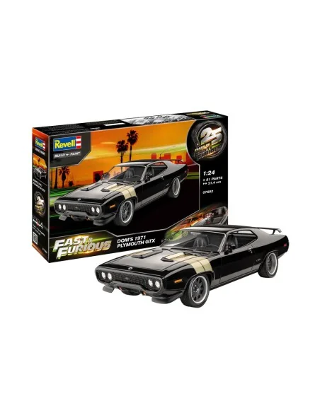 Fast & Furious - Dominic's 1971 Plymouth GTX, 1/24 - Revell 7692