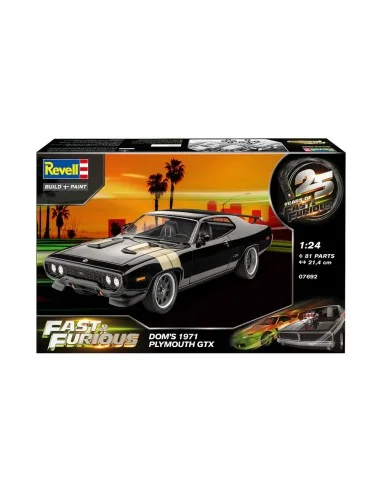 Fast & Furious - Dominic's 1971 Plymouth GTX, 1/24 - Revell 7692