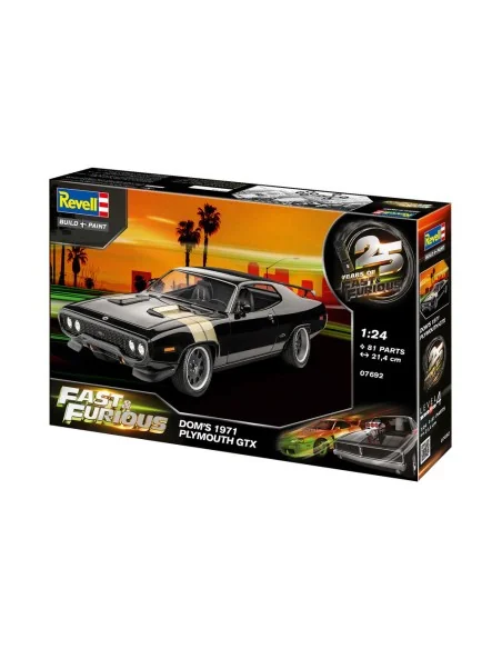 Fast & Furious - Dominic's 1971 Plymouth GTX, 1/24 - Revell 7692