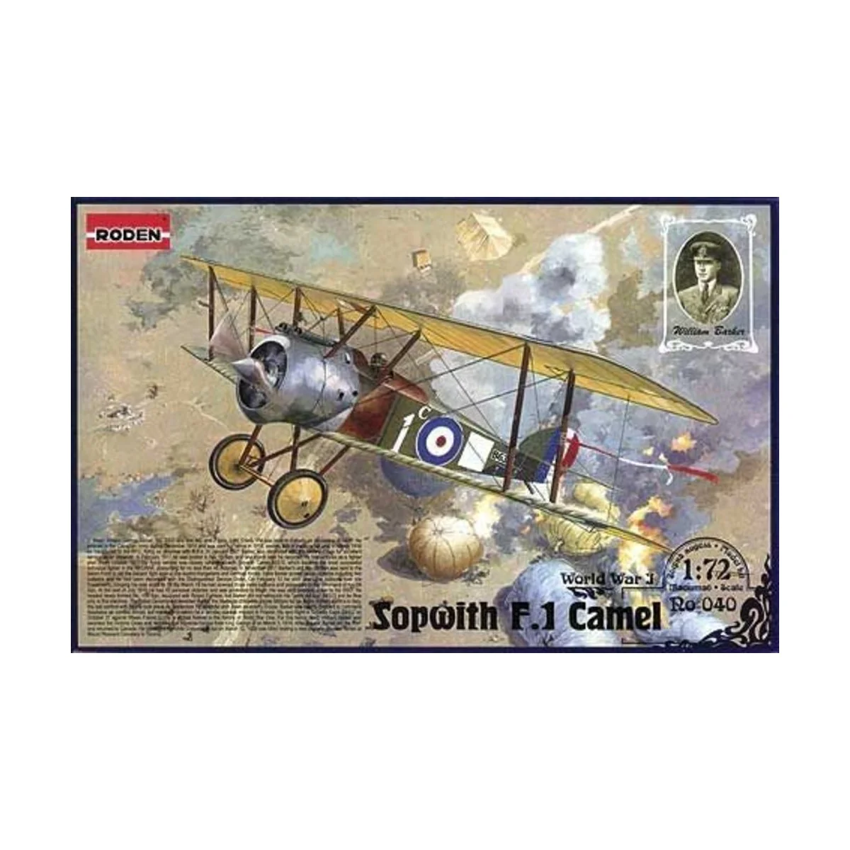 Sopwith Camel F1 ''William Georg Barker'' - Roden 040