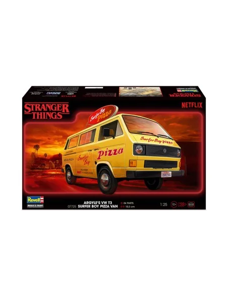 Stranger Things VW T3 Bus Surfer Boy, 1/25 - Revell 07725