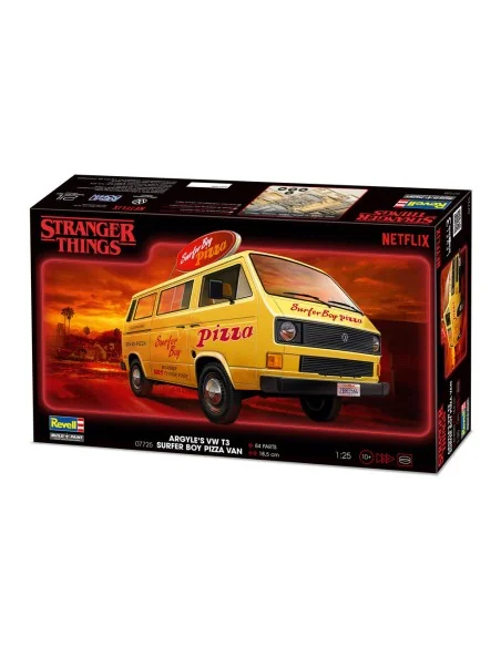 Stranger Things VW T3 Bus Surfer Boy, 1/25 - Revell 07725