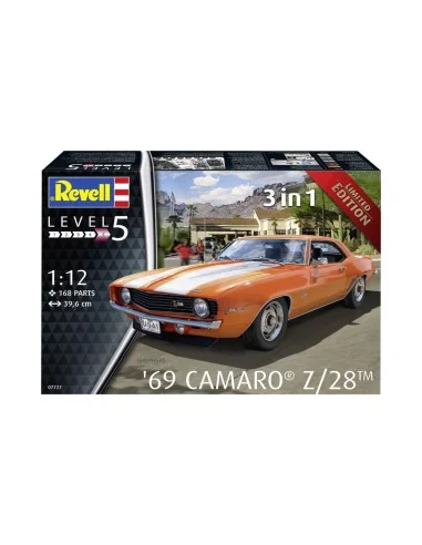 [NO_DESC] '69 Chevy Camaro, 1/12 - Revell 07727