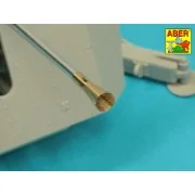 German 5 cm barrel for Flak 41 - Aber Models 35 L-319