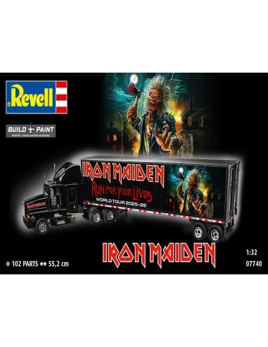 Tour Truck Iron Maiden (50th Anniversary), 1/32 - Revell 07740