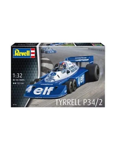 [NO_DESC] Tyrrel P34/2 6-Wheeler, 1/32 - Revell 07741